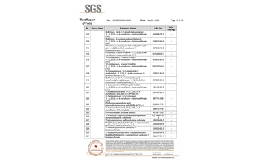 環保測試報告 PFAS CANEC25009106005