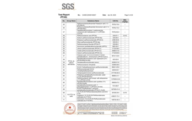 環(huán)保測(cè)試報(bào)告 PFAS CANEC25009106007