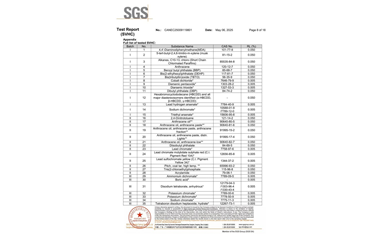 環(huán)保測(cè)試報(bào)告 SVHC CANEC25009119801